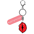 Albi Picture key ring with carabiner Lips