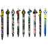 Colorino Skate pen, blue refill 0,5 mm