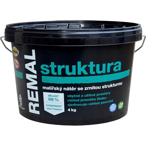 REMAL Structure paint with grainy texture, 4 kg