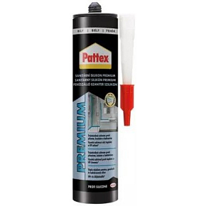 PATTEX Premium white sanitary silicone, 310 ml