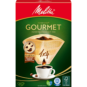 Melitta Gourmet coffee filters 1 × 4, 80 pcs