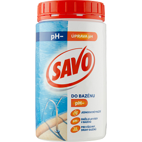 Savo Pool pH- Reduces pH Value, 1.2 kg