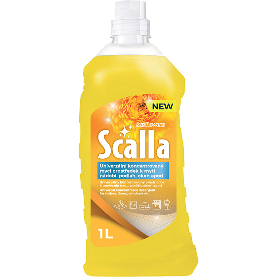 Scalla Universal Cleaner Sunflowers Yellow, 1 l