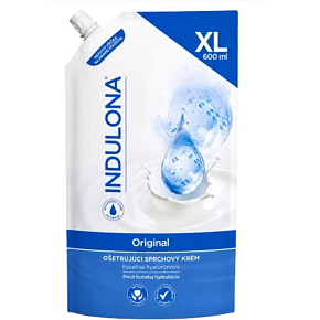 Indulona Original Caring Shower Cream – Refill, 600 ml