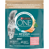 Purina ONE Bifensis Adult cat food with salmon, 750 g