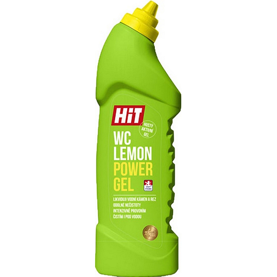 Hit WC Lemon Power Gel toilet cleaner 750 g