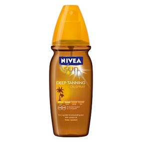 Nivea Sun 0F6 Tanning Oil Spray 150 ml - drogerie