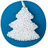 Spatial tree with white balls for hanging 8 cm
