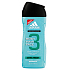 Adidas Extra Fresh 3 in 1 shower gel for body, hair and face for men 250 ml