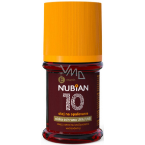 Nubian OF10 Suntan oil, low protection 60 ml