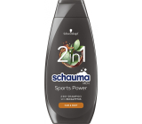 Schauma Men Sports Power strengthening shampoo for hair and body 400 ml