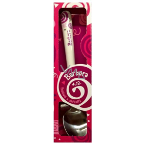 Nekupto Twister Spoon named Barbora pink 16 cm