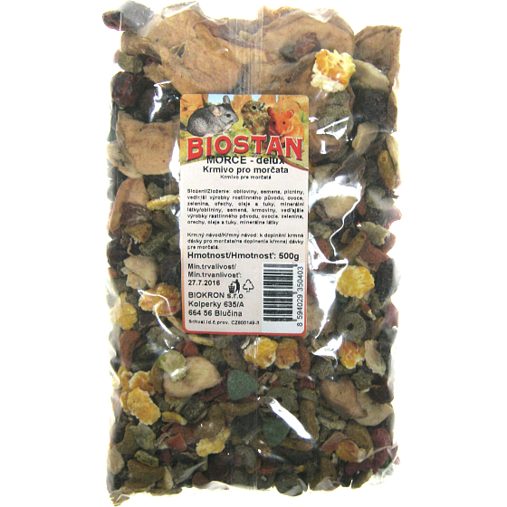 Biostan Guinea Pig Delux food for Guinea Pigs 500 g