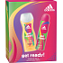 Adidas Get Ready! for Her deodorant spray 150 ml + shower gel 250 ml, cosmetic set