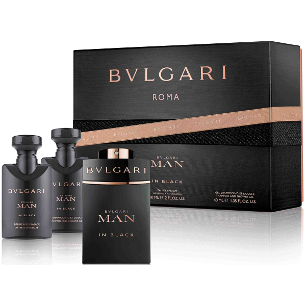 Bvlgari Man In Black Eau de Parfum for Men 60 ml + After Shave