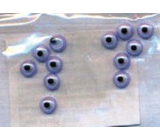 Self-adhesive googly eyes 5 mm in a pack of 12 pieces