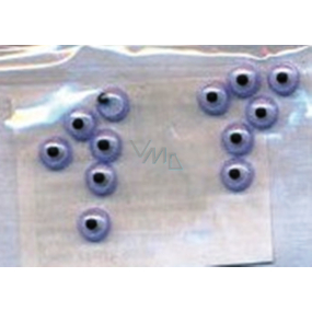 Self-adhesive googly eyes 5 mm in a pack of 12 pieces