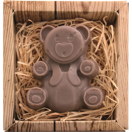 Bohemia Gifts Teddy bear handmade toilet soap in a box of 60 g