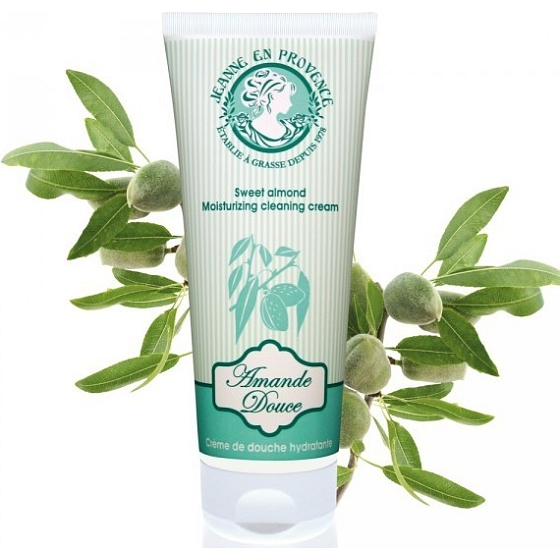 Jeanne en Provence Amande Douce Sweet Almond Shower Cream 200 ml