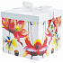 Angel Folding gift box with ribbon Colorful flowers 17 x 17 x 17 cm