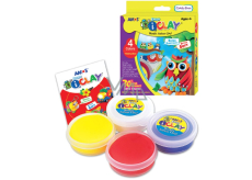 Amos I-Clay Modeling drying compound 4 colors in cups of 18 g