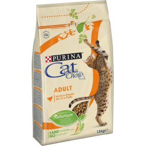 Purina Chow Adult Chicken and turkey complete food for adult cats 1.5 kg