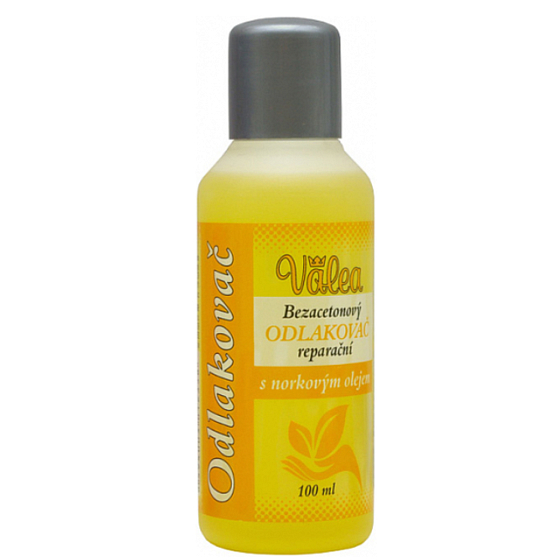Valea mink oil Acetone free nail polish remover 100 ml