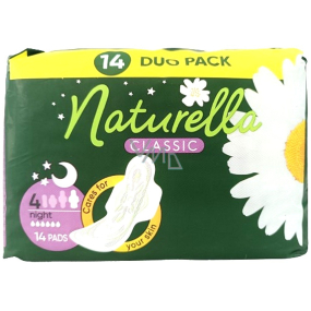 Naturella Classic Night sanitary pads with chamomile 14 pieces