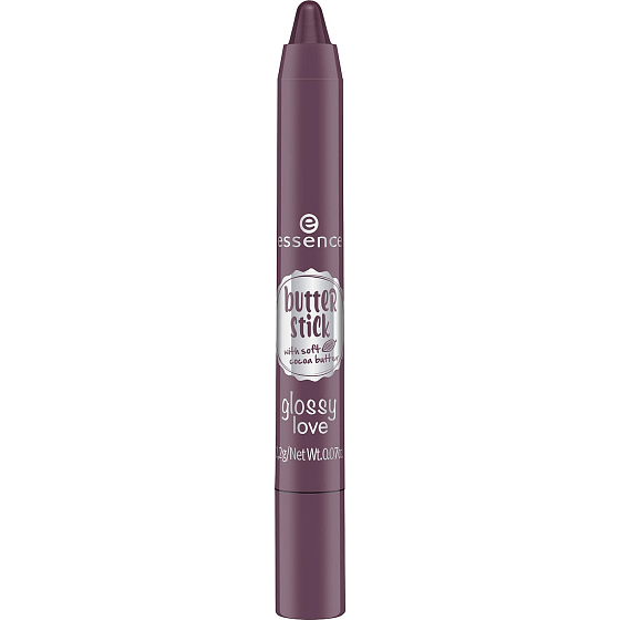 Essence Butter Stick Glossy Love Lip Color 01 Blueberry Macaroon 2.2 g