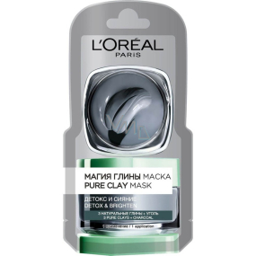Loreal Paris Pure Clay Detox Mask Intensive cleansing face mask 6 ml