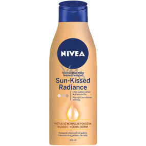 Nivea Sun Kissed Radiance toning body lotion for light to normal skin 400 ml