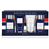 Baylis & Harding Men Lime and Mint liquid soap for body and hair 100 ml + cleansing gel for face 100 ml + aftershave 50 ml + shower gel 50 ml cosmetic gift set for men