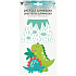 Self-adhesive wall lamp illuminated LED dinosaur 19 cm