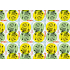 Mimoni Gift wrapping paper Christmas yellow green