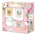 Yankee Candle Garden Hideaway Sunny Daydream - Dreaming on a sunny day + Camellia Blossom - Camellia + Sweet Honeycomb - Sweet honeycomb scented votive candle 3 pcs + candlestick, spring gift set