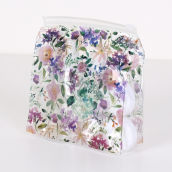 Albi Original Travel Set of Bottles 3 x 80 ml + 2 Containers + Hydrangea Case - 15 cm x 15 cm x 4.5 cm