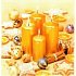 Nekupto Paper napkins 3 ply 33 x 33 cm 20 pieces of gold candles