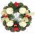 Advent cone wreath with jute ribbon 22 cm