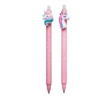 Colorino Erasable Pen Unicorn Pink, Blue Refill 0.5 mm 1 piece