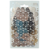 Arch Holographic decorative stickers smilies silver-color 18 x 12 cm 417