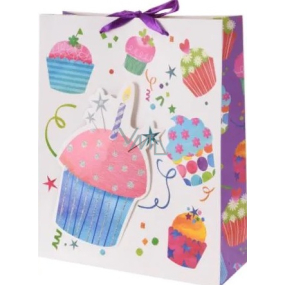 Emocio Children's gift paper bag 18 x 24 x 8 cm Muffins