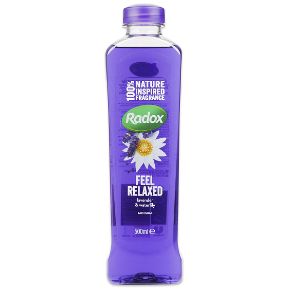 Radox Feel Relaxed Lavender & Waterlily bath foam 500 ml