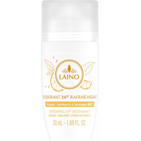 Laino Deodorant stick with kaolin and organic citrus extract unisex 50 ml