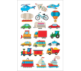 Tattoo decals Vehicles coloured 13 x 8,5 cm