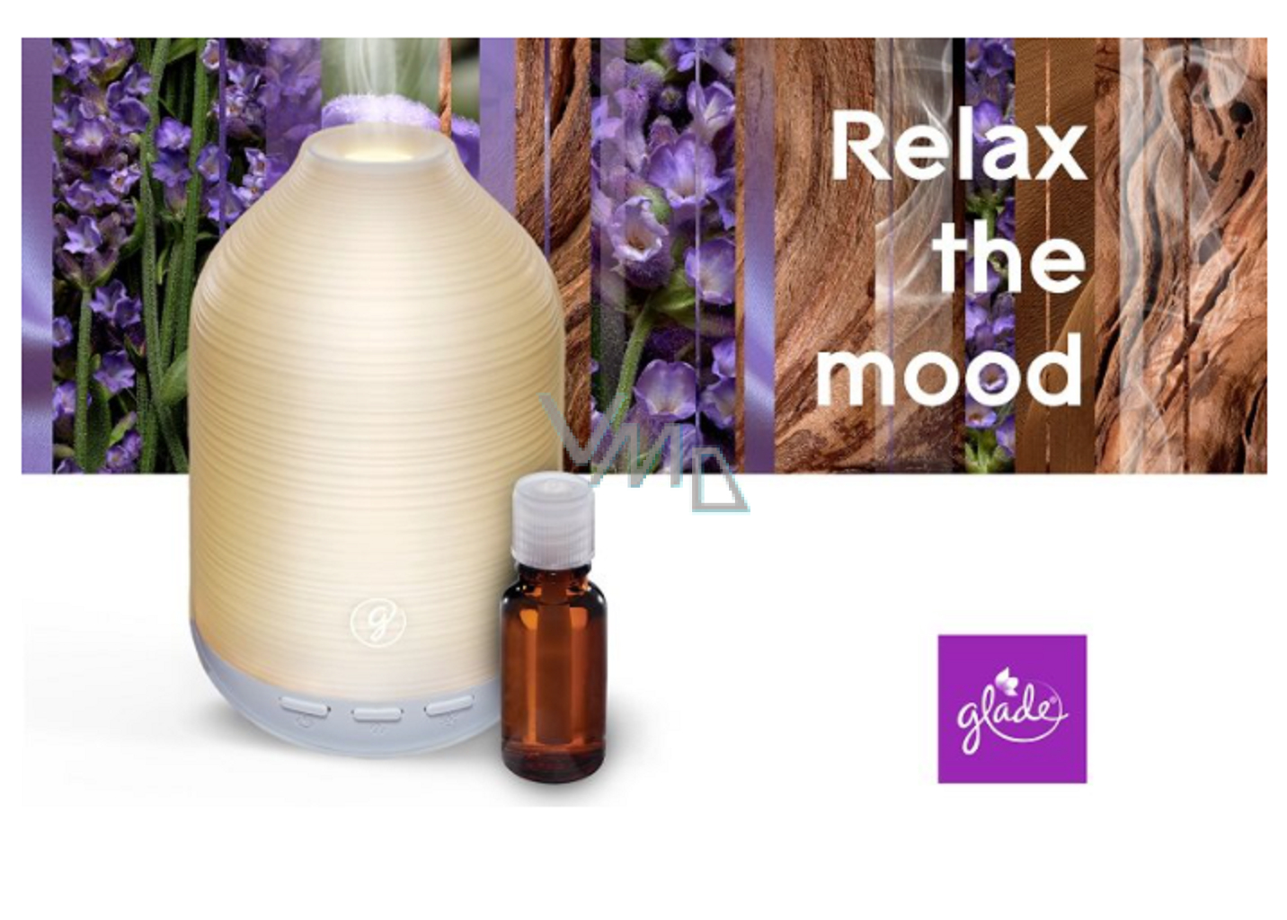 Glade Aromatherapy Cool Mist Diffuser Moment of Zen Lavender