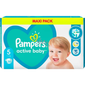 Pampers Active Baby size 5, 11 - 16 kg diaper panties 50 pcs