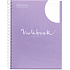 Miquelrius Emotions notepad dotted A4 Lavender 80 sheets 90 g