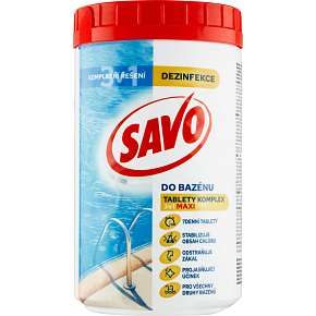 Savo Pool Maxi Complex 3in1 chlorine tablets water disinfection, 1.2 kg