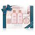 Baylis & Harding Jojoba, vanilla and almond oil bath foam 300 ml + shower cream 300 ml + hand and body lotion 50 ml + scented candle 60 g, cosmetic set for women