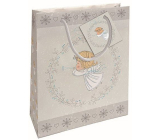 Nekupto Gift paper bag 23 x 18 x 10 cm Christmas Angel